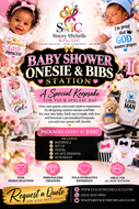 Baby Shower Onesie & Bib Station